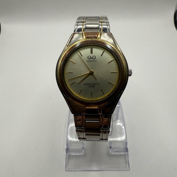 Citizen Accessories - Q&Q by Citizen Women's Watch 32MM 2-Tone Bracelet Dial Wrist (New Battery)